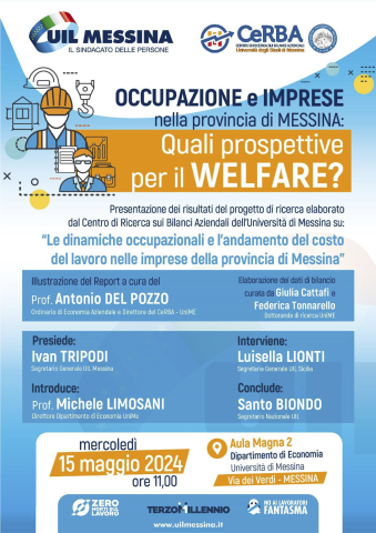 Locandina UIL - Progetto CeRba 15 maggio 2024