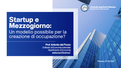 Startup e Mezzogiorno: Un modello possibile per la creazione di occupazione?